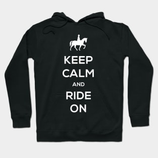 Keep Calm | Funny Horseback Riding Quote Hoodie